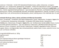 Hammershus, Chocolate coated caramels, Highlight