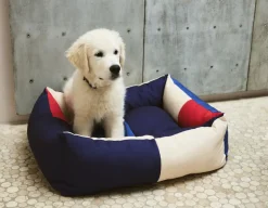 HAY Dogs Bed-Medium-Red, blue