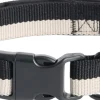 HAY Dogs Collar Flat-M/L-Black, whi