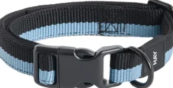 HAY Dogs Collar Flat-S/M-Blue, blac