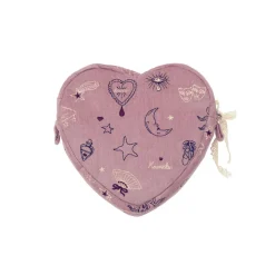 Heart Makeup Bag Purple Theatre Magic
