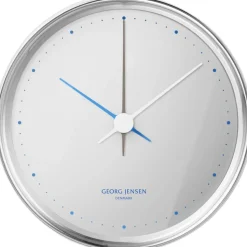 HENNING KOPPEL WALL CLOCK 10CM POLISHED SS