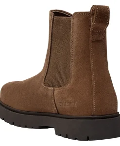 Highwood Slip On Mid W LEVE Dark Tea