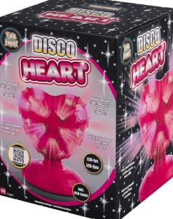 HJERTE DISCOKUGLEmLYS 20c