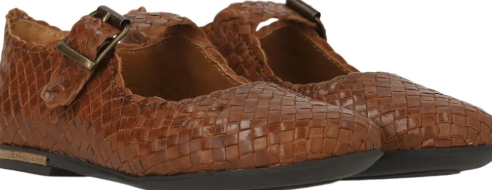 Håndflettet Mary Jane ballerina