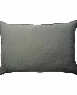 Hør vasket pude 60x90 Shadow