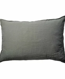 Hør vasket pude 60x90 Shadow