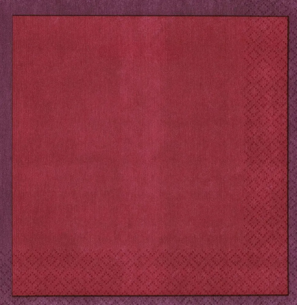 Iittala pap. serviet 33cm kirsebærrød