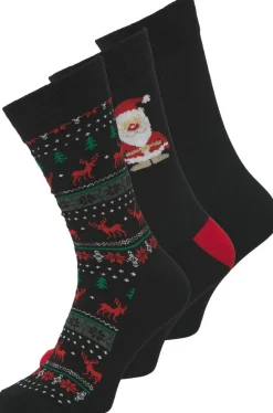 JACXMAS REINDEER SOCKS GIFTBOX JNR