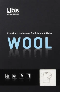 JBS t-shirt long sleeve wool