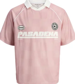 JCOLIDO AOP MESH OPEN COLLAR POLO J