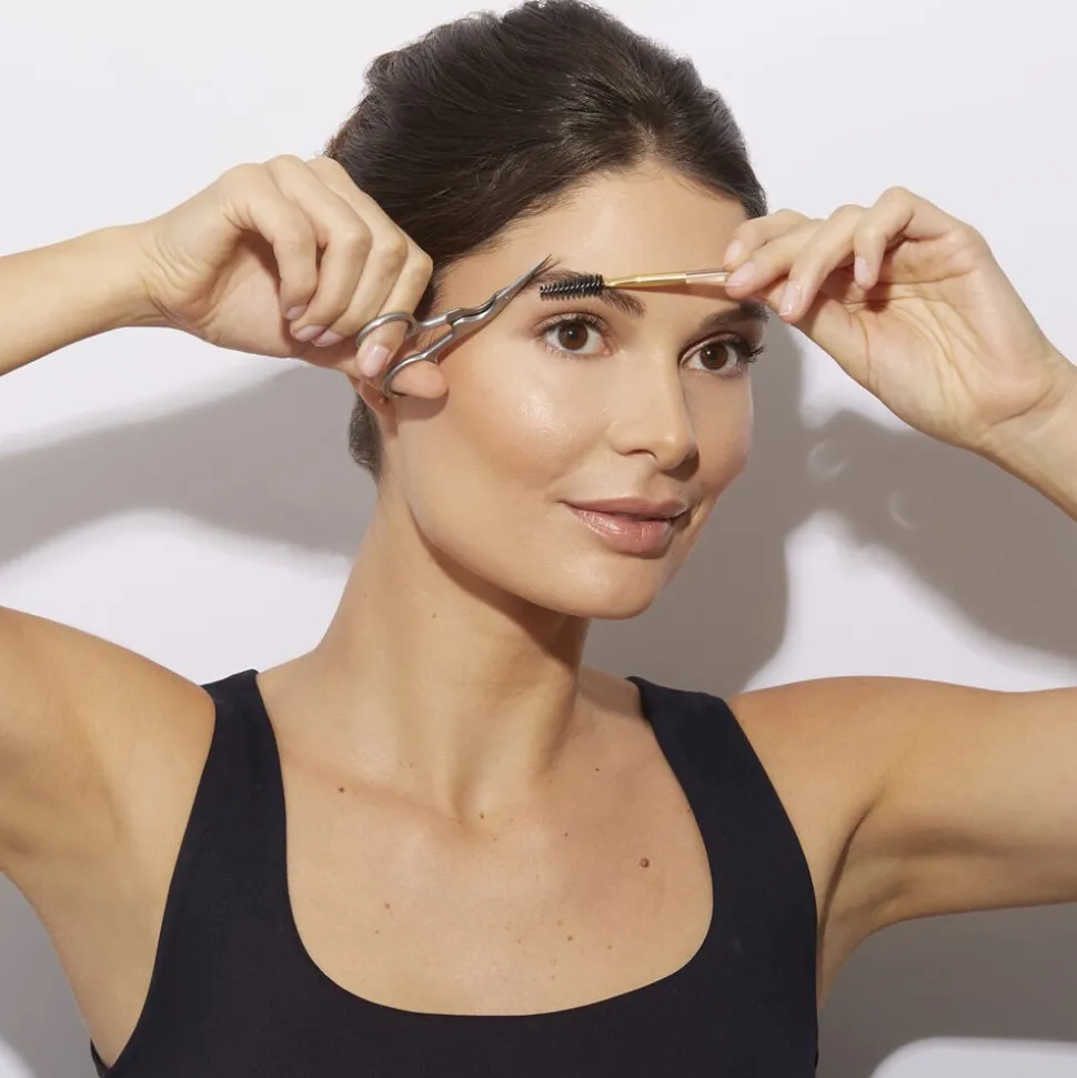 Øjenbrynssaks m. kam