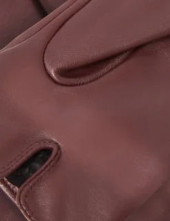 JILLLA Buckle Detail Leather Gloves