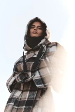 Jumbo check jacket - Ehsan