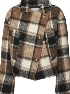 Jumbo check jacket - Ehsan