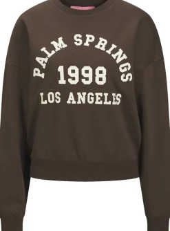 JXMERLE RLX SHORT LS CREW SWT LN