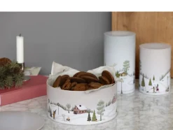 Kagedåse Vinter 10 x 18,5 cm Arctic Ice Metal