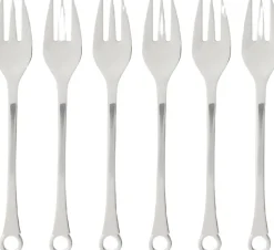 Kagegaffel Pantry 16 cm 6 stk. Mat/Blank stål