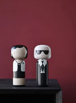 KARL håndmalet Kokeshi