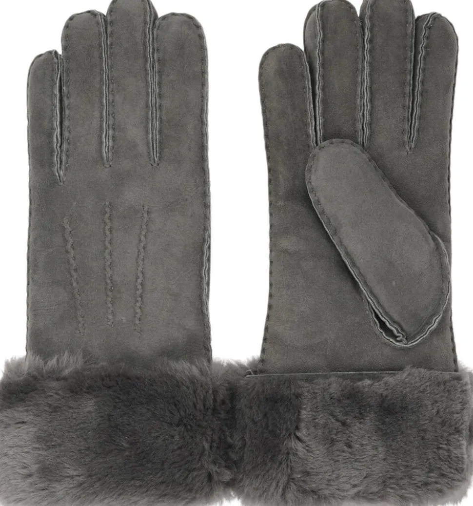 KELLY LONG - GLOWES - SHEEP SKIN W/ SHEARLING CUFF