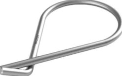 Key Ring, Stainless Steel, Ø3,8