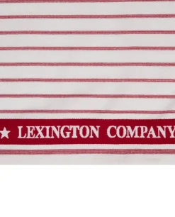 Køkkenhåndklæde stribet i økologisk bomuld