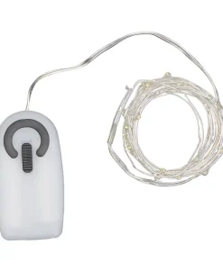 Knirke 40L m/timer, Klar/sølv