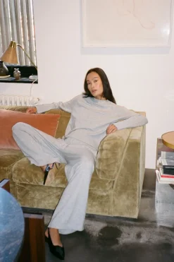 Knit lounge wide pants - Filine