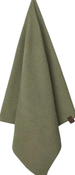 Knitted kitchen towel Oak
