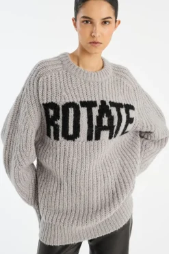 KNITTED LOGO SWEATER