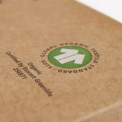 Økologisk boxlagen, jersey - GOTS, hvid