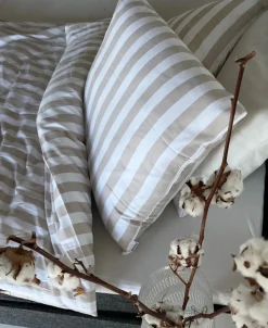 Økologisk sengesæt, Blok strib