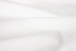 Økologisk U-split lagen, percale - GOTS, hvid