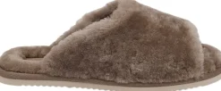 KVINA - OPEN SHEARLING SLIPPER