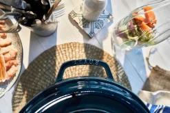 La Cocotte Cocotte 28 cm / 6,75 l, Rund, La-Mer-Turkis-Blågr