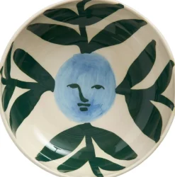 La Pittura Bowl - Ø18 - Moon face vine