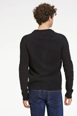 Lambswool button cardigan