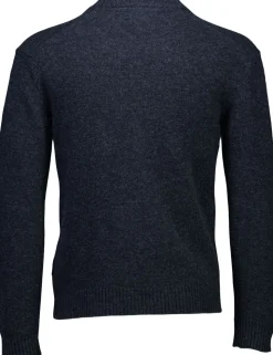 Lambswool button cardigan