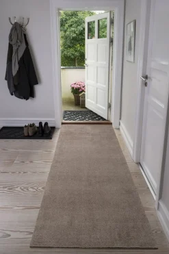 Løber 90x200 cm, sand/beige