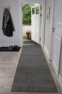 Løber 90x200 cm, steelgrey