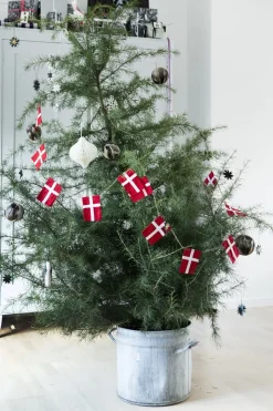 Lille flagranke med Dannebrogsflag