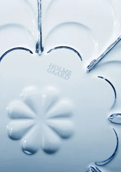 Lily Fyrfadsstage Ø7 cm blue iris