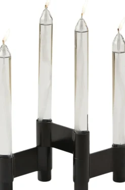 LINK, CANDLE HOLDER, BLACK ANODIZED, 11060B