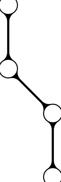 LINK, CANDLE HOLDER, BLACK ANODIZED, 11060B