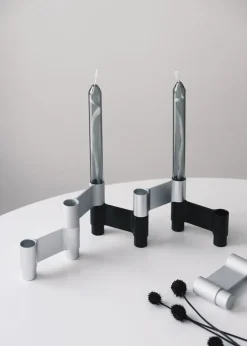 LINK, CANDLE HOLDER, BLACK ANODIZED, 11060B