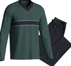 Long Pyjama set in Cotton