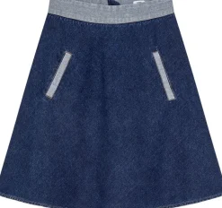 Luke Denim Stelly Skirt Block