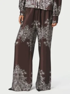 Lunet Paisley Border Pants