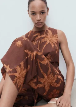 Lyocell jumpsuit with cut-out and k