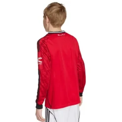 Manchester United 25/26 Hjemmebanetrøje Langærmet